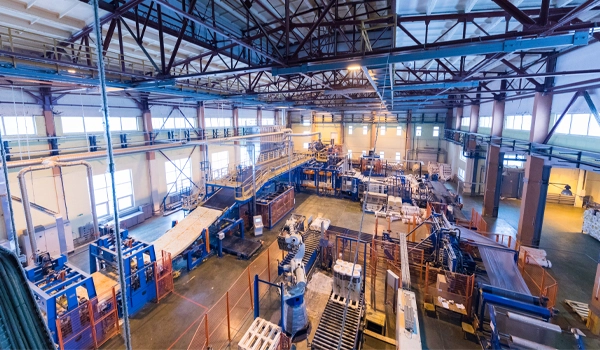 manufacturing factory producing goods